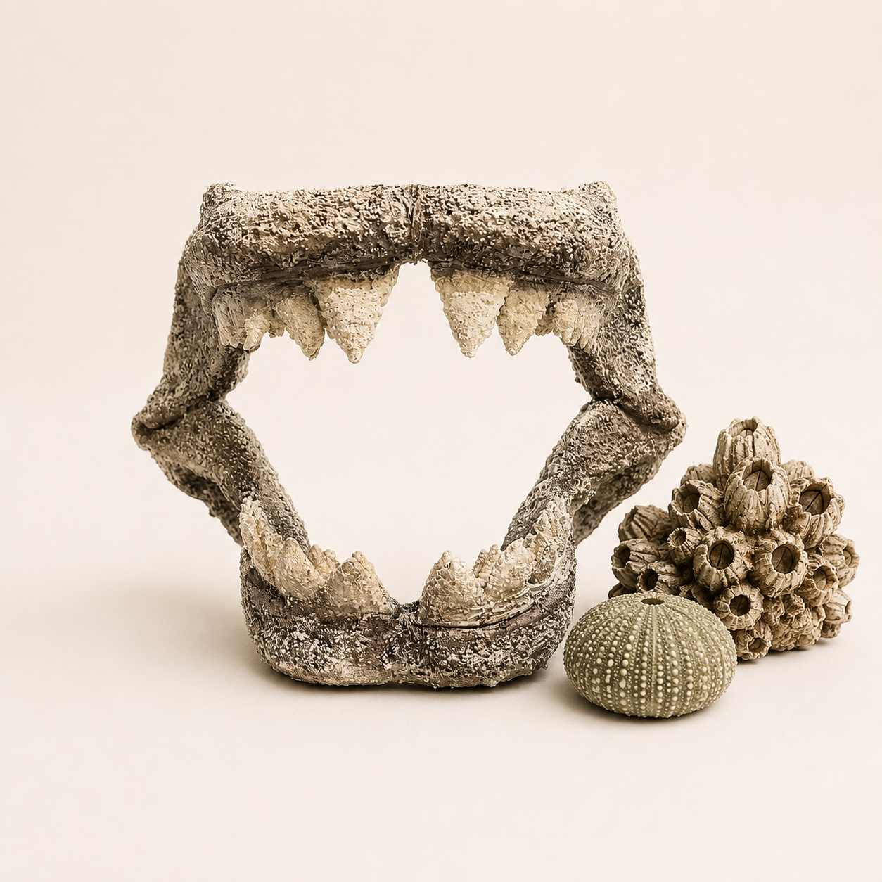 Great White Shark Jaw Replica | Ocean Decor | Coastal Display | Nautical Home Decoration