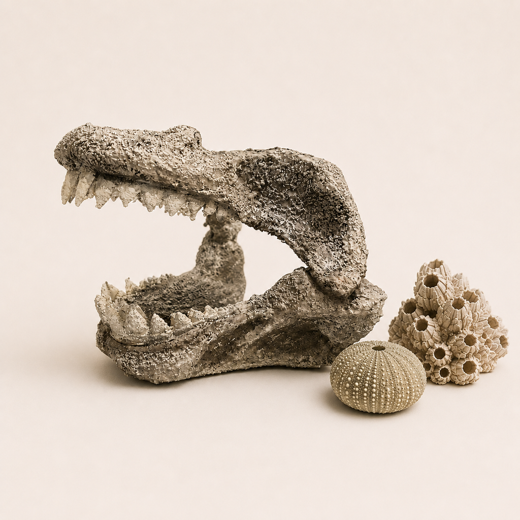 Great White Shark Jaw Replica | Ocean Decor | Coastal Display | Nautical Home Decoration
